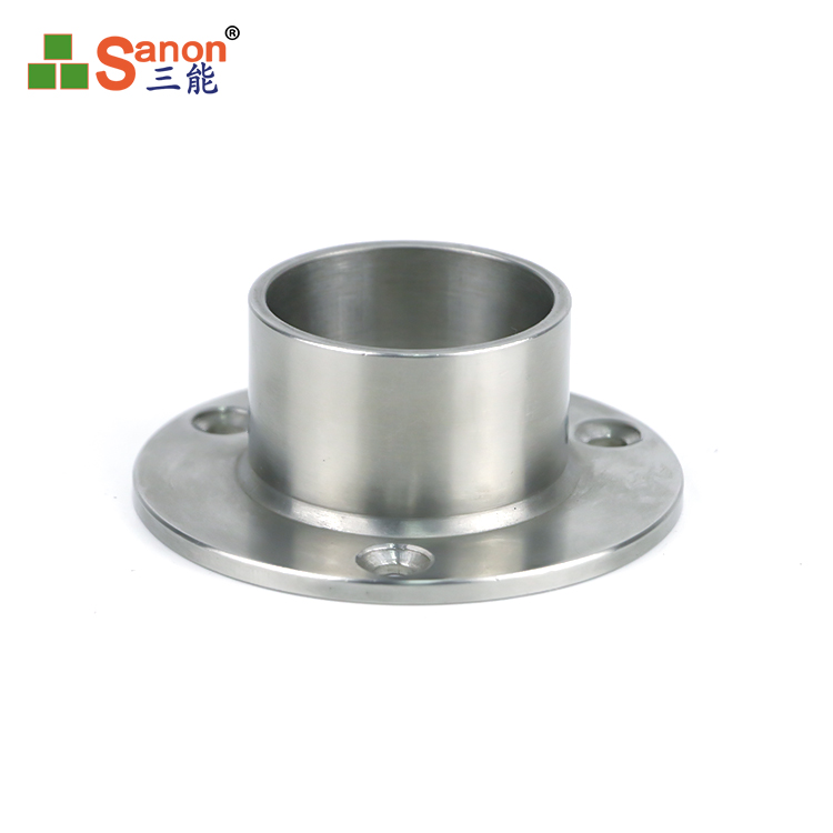 固定浴帘杆毛巾法兰配件杆托晾衣杆亚搏在线