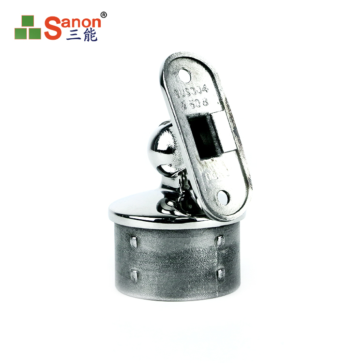 广州厂家直销 304亚搏在线立柱托架 楼梯扶手围栏装饰配件 精铸活动托