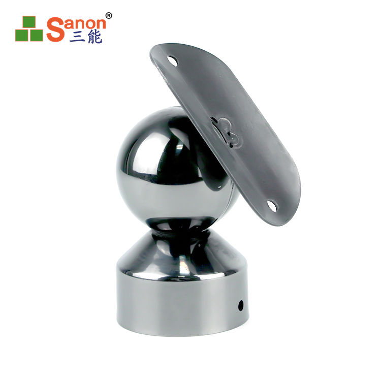 厂家直销 304亚搏在线立柱托架 楼梯扶手围栏装饰配件 精铸活动托