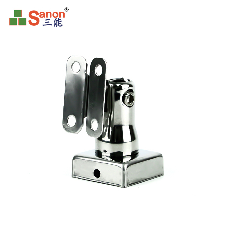 厂家直销 304亚搏在线立柱托架 楼梯扶手围栏装饰配件 精铸活动托