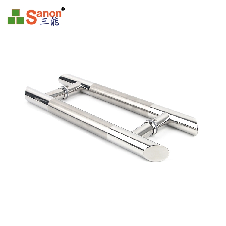 家居出口贸易亚搏在线圆管精抛S型H型玻璃门拉手