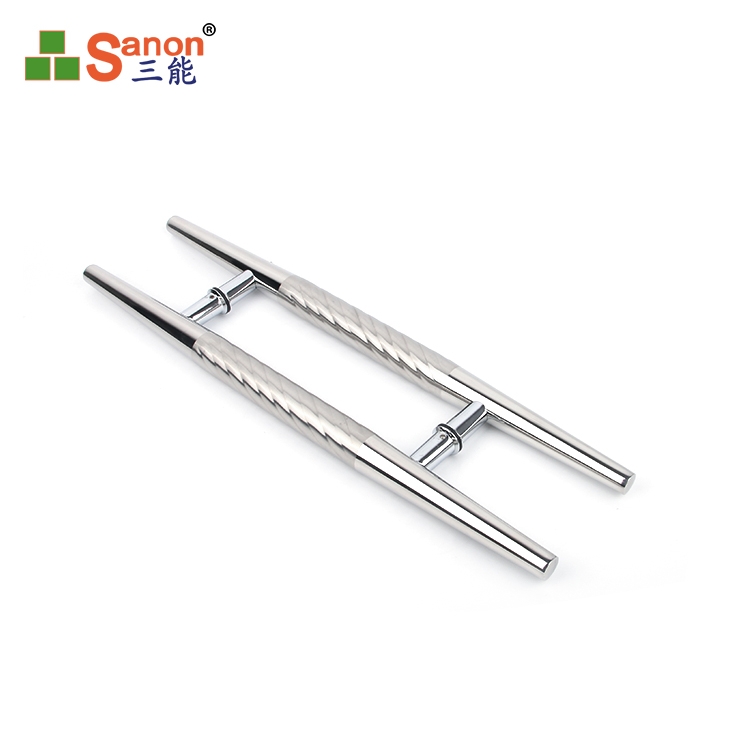 螺纹亚搏在线玻璃门拉手 大门拉手弹簧拉手中式拉手小把手