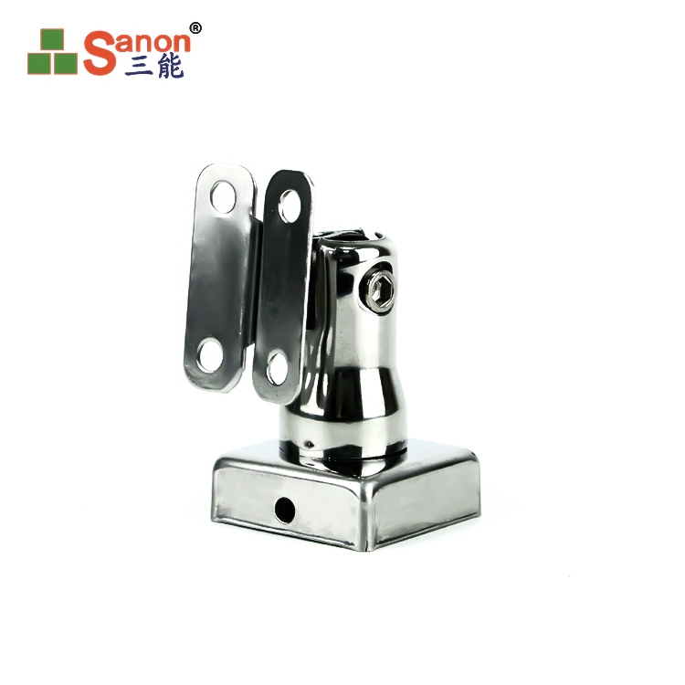 厂家直销 304亚搏在线立柱托架 楼梯扶手围栏装饰配件 精铸活动托